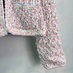 Pink woven jacket