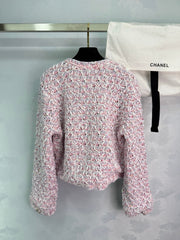 Pink woven jacket