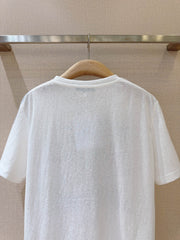 Printed crew neck Tee