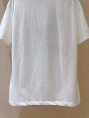 Printed crew neck Tee