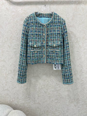Handcrafted series jacket with woven hem