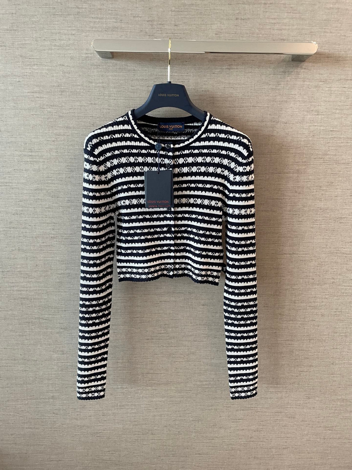 Crochet knitted cardigan