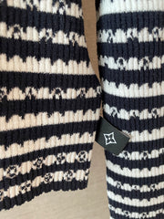 Crochet knitted cardigan